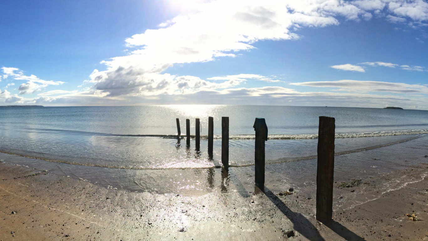 Spring light on Redbarn Beach, Co Cork_Web Size